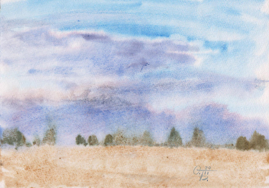 StoreGal/store/Watercolor/Field and forest.jpg